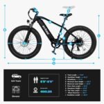 ACTBEST Ranger All-Terrain Electric Mountain Bike, 1400W Peak Motor, 65-Mile Range, 26x4 Inch Fat Tires - Image 2