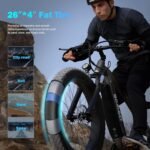 ACTBEST Ranger All-Terrain Electric Mountain Bike, 1400W Peak Motor, 65-Mile Range, 26x4 Inch Fat Tires - Image 4