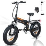 Colorway Orange 750W Fat Tire Electric Bike