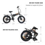 Colorway Orange 750W Fat Tire Electric Bike - Image 2