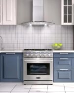 Cosmo 30-inch 4.5 Cu. Ft. Stainless Steel Gas Range with 5 Sealed Burners and Convection Oven - Image 6