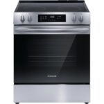 Frigidaire 30" Front Control Electric Range with EvenTemp - Stainless Steel FCFE3062AS