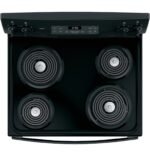 GE 30 Inch Freestanding Electric Range with Self-Clean Oven, Black (JB256DMBB) - Image 4