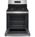 GE 30-Inch Freestanding Gas Range with 4.8 Cu. Ft. Oven, Stainless Steel - JGBS61RPSS - Image 5