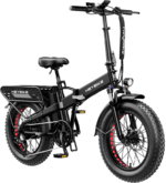 Heybike Mars 2.0 Foldable Fat Tire Electric Bike - 750W Motor, 28 MPH, 45 Mile Range, Grey