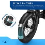 Hiboy EX6 Step-Through Fat Tire Electric Bike for Adults - Image 2