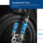 Hiboy EX6 Step-Through Fat Tire Electric Bike for Adults - Image 4