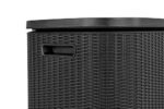 Keter Bevy Bar 2-in-1 Pop-Up Outdoor Cocktail Table & 15.85 Gallon Cooler, Anthracite Grey - Image 4