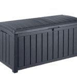 Keter Glenwood 103 Gallon Outdoor Storage Deck Box - Graphite