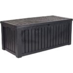 Keter Rockwood 150 Gallon Outdoor Storage Deck Box - Anthracite