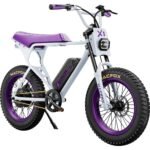 Macfox X1S x Bs.zay Special Edition Electric Bike - Retro Moped Style Fat-Tire E-Bike - Image 4