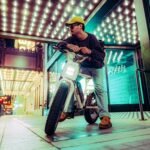 Macfox X1S x Bs.zay Special Edition Electric Bike - Retro Moped Style Fat-Tire E-Bike - Image 6