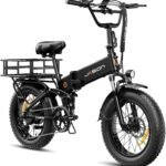 Jasion X-Hunter Folding Fat Tire Electric Bike with Full Suspension