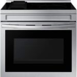 Samsung 6.3 cu. ft. Smart Freestanding Electric Range with No-Preheat Air Fry, Convection+, & Griddle, Stainless Steel NE63A6711SS