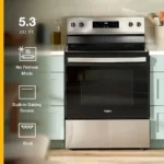 Whirlpool WFE535S0JS 5.3 cu. ft. Freestanding Electric Range with Fan Convection and Frozen Bake Technology, Stainless Steel - Image 8