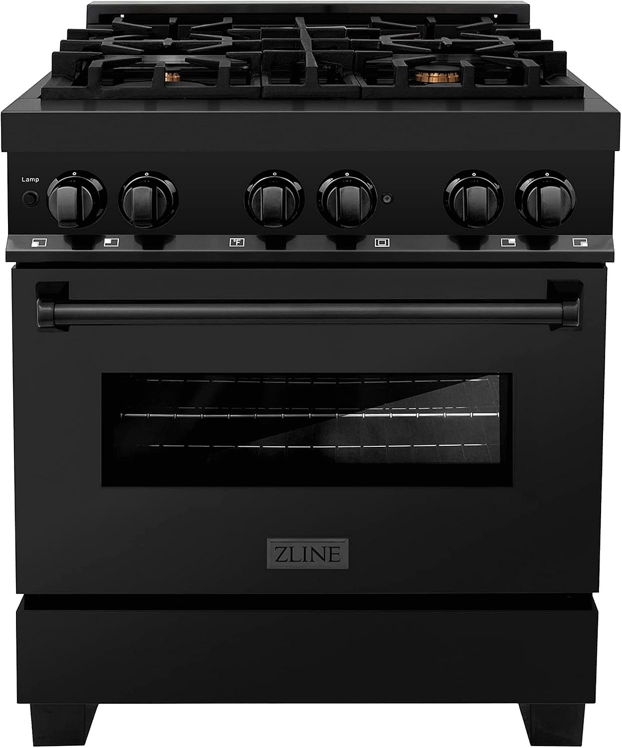 hananoa-llc-hananoa-zline-legacy-30-inch-4-0-cu-ft-dual-fuel-range-rab-br-30-01-20260620090924-ee9bd07e-1.jpg ZLINE Legacy 30-inch 4.0 Cu. Ft. Dual Fuel Range with Brass Burners, Black Stainless Steel (RAB-BR-30) - Image 1